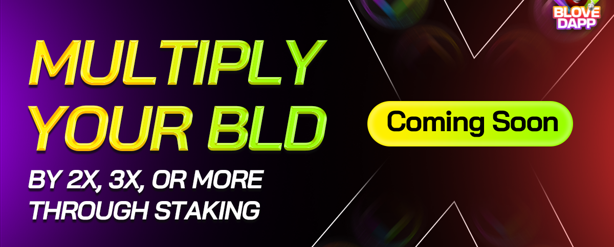 Do You Want to Multiply Your BLD? | BLD Staking Is Going Live Soon!